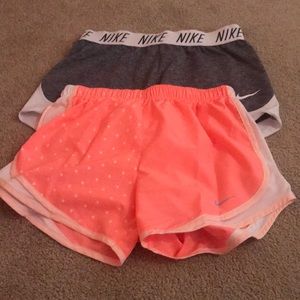 Both Size Small Nike shorts